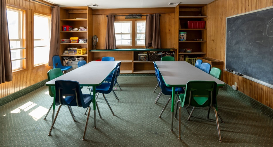 Classroom for kids at Mother Hubbard Preschool